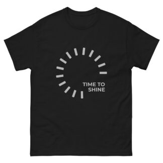 Time to shine - camiseta inspiradora