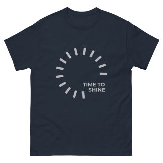 Time to shine - camiseta inspiradora