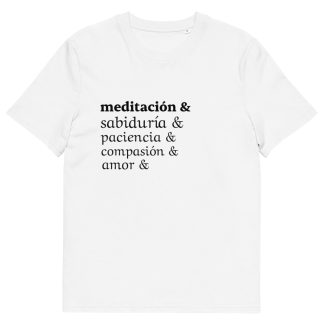 Meditacion Camiseta Orgánica