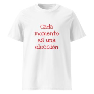 Elige sabiamente - Camiseta orgánica meditación